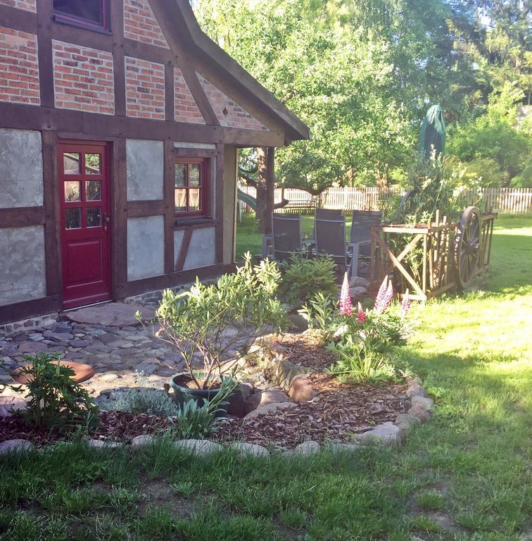 Fachwerkhaus 4 Birken Villa Rumpshagen Buitenkant foto